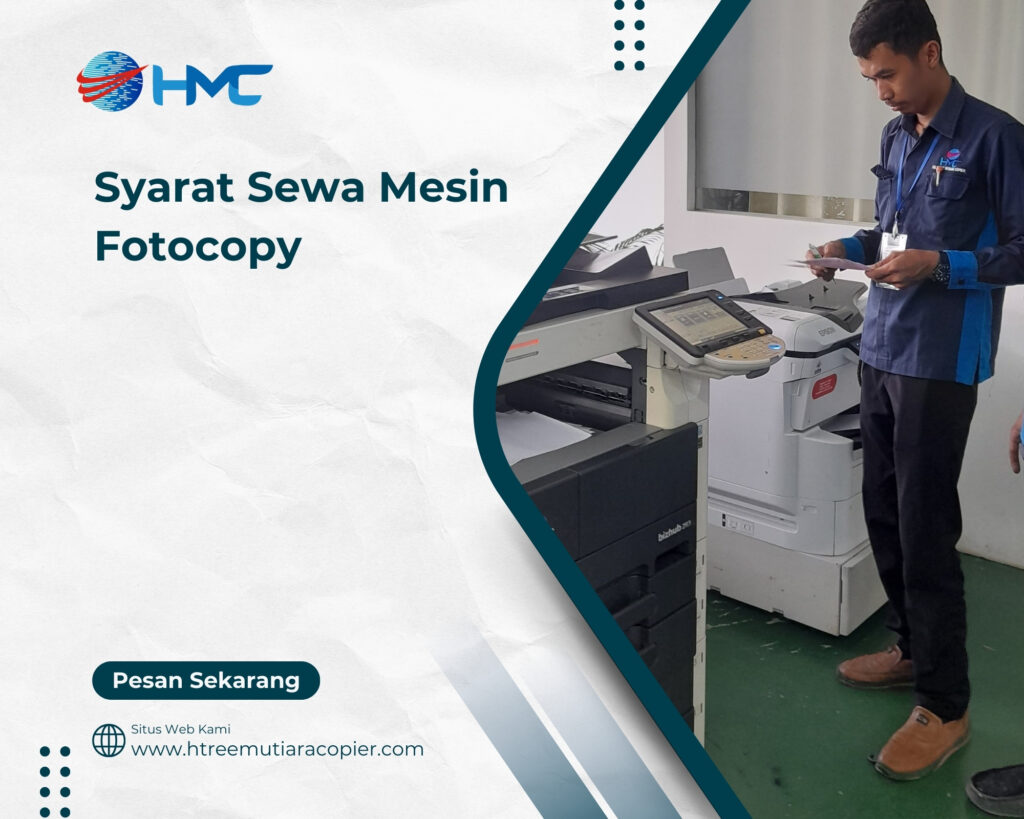 5 Syarat Sewa Mesin Fotocopy di Bandung