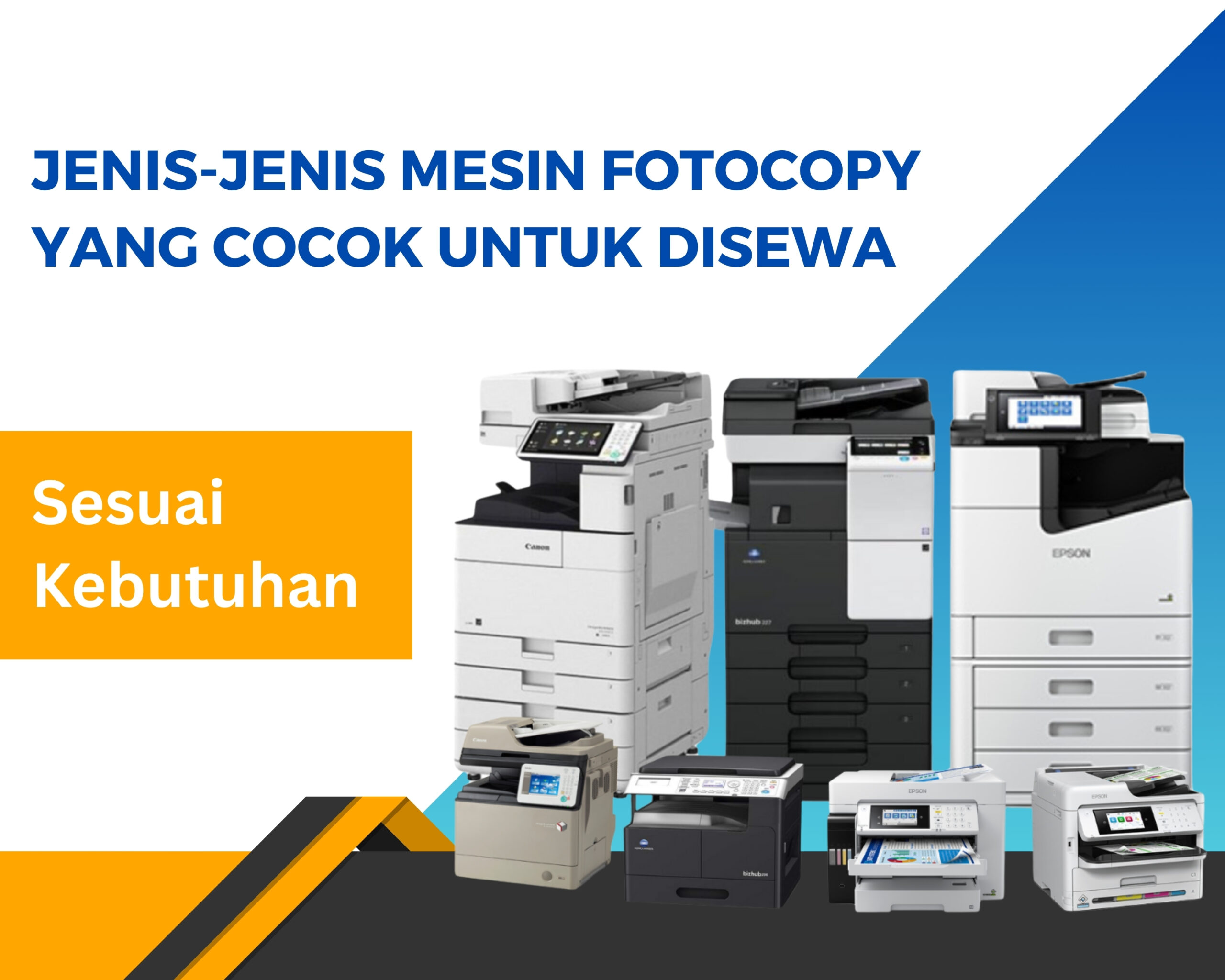 Jenis Mesin Fotocopy