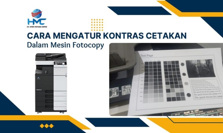 Cara Mengatur Kontras Cetakan