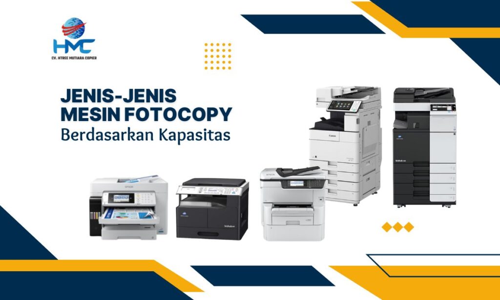 mesin fotocopy Berdasarkan Kapasitas