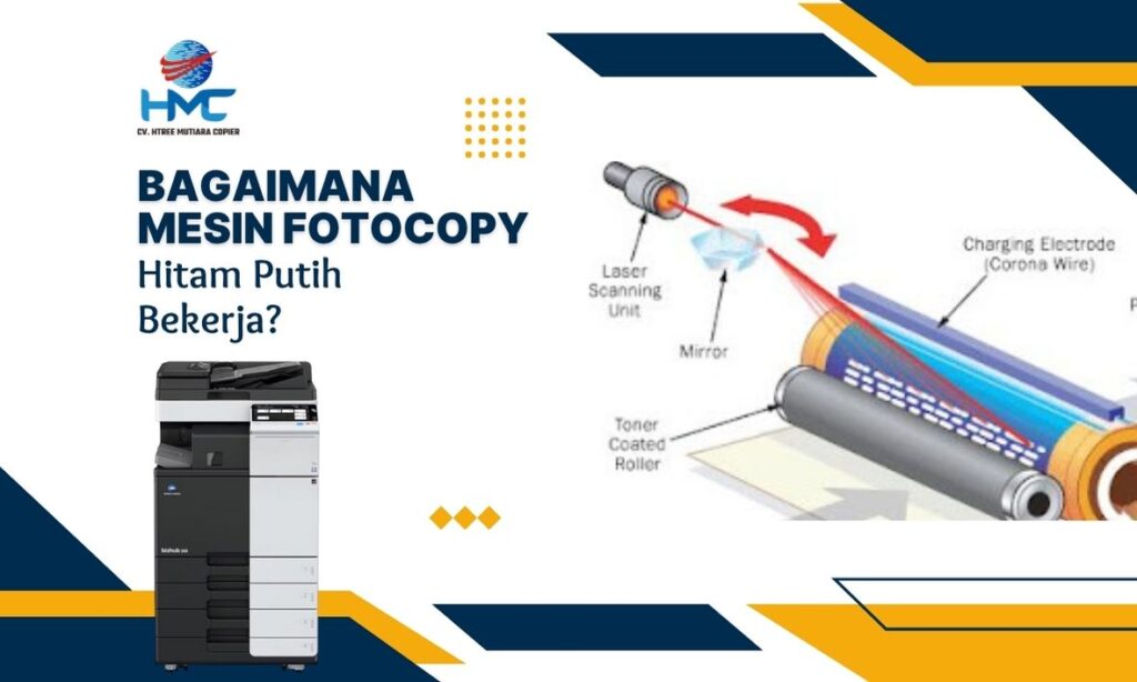 cara mesin fotocopy bekerrja