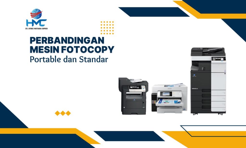 mesin fotocopy portable dan standart