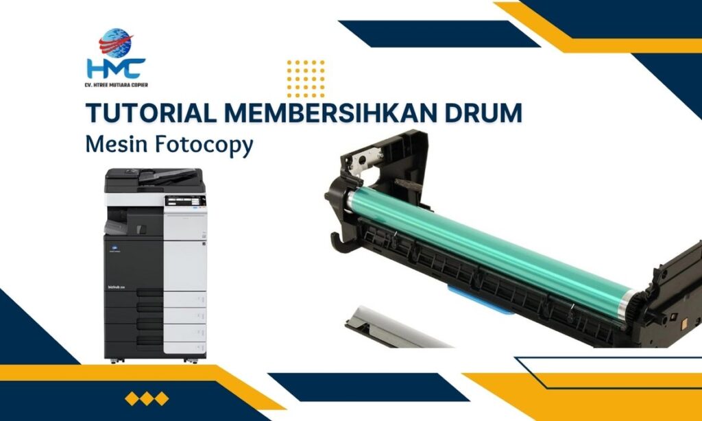 Membersihkan Drum Mesin Fotocopy