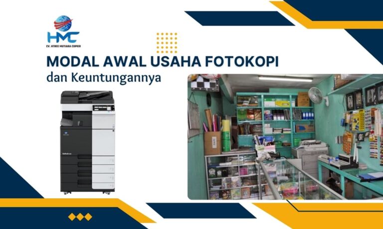 Modal Awal Usaha Fotokopi dan Keuntungannya