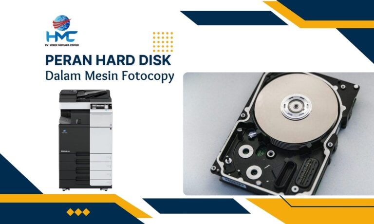 Peran Hard Disk dalam Mesin Fotocopy