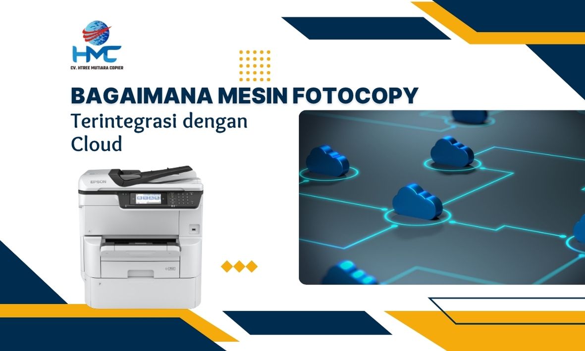 Mesin Fotocopy Terintegrasi dengan Cloud