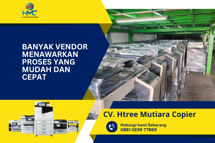 Banyak Vendor Menawarkan Proses yang Mudah dan Cepat