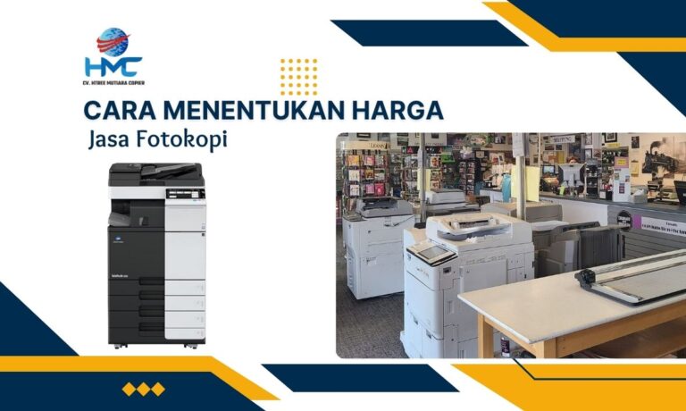 Cara Menentukan Harga Jasa Fotokopi