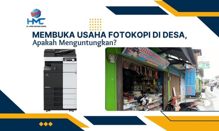 Membuka Usaha Fotokopi di Desa