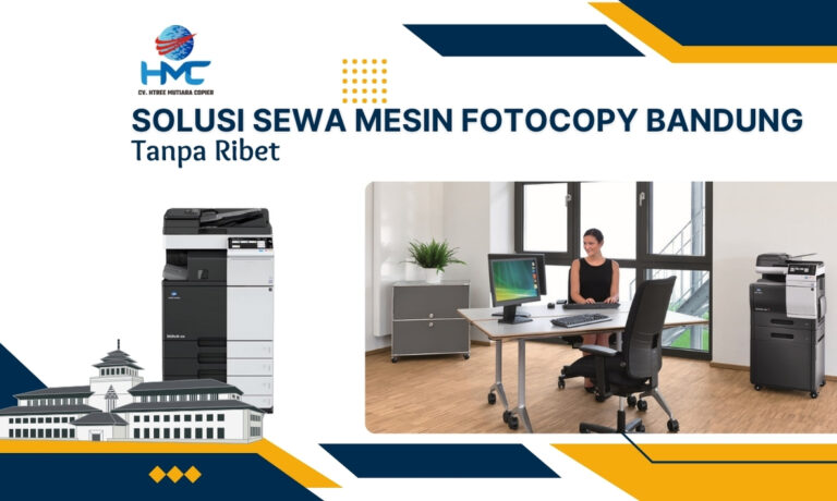 Solusi Sewa Mesin Fotocopy Bandung