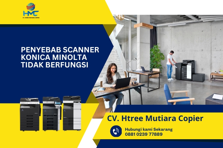 Penyebab Scanner Konica Minolta Tidak Berfungsi